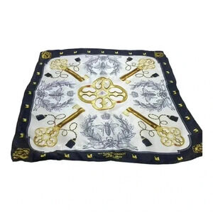 My flat in London 48 Charles street Jan Haedrich silk scarf Versace